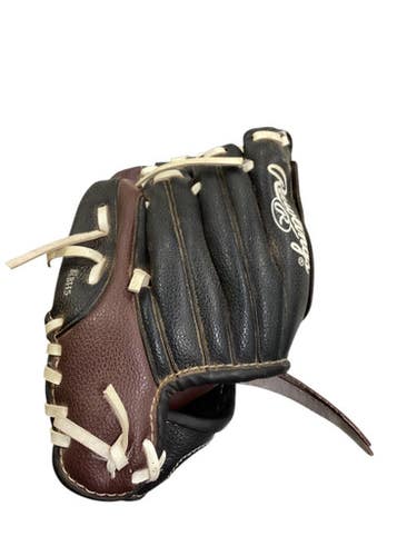 Used Rawlings PLAYERS SERIES BB/SB Glove RH Throw Brown And Black 9 1/2" 11347-S000258287