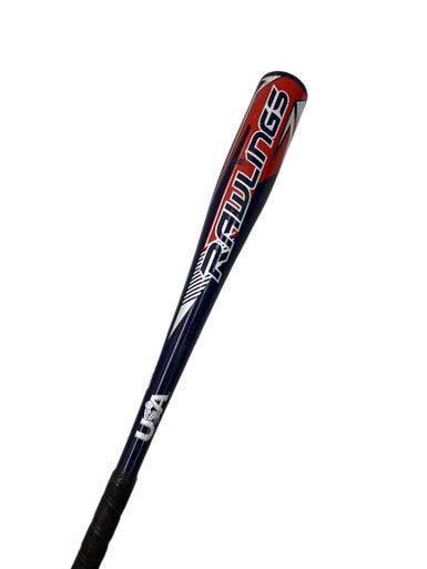 Used Rawlings FUEL BB/SB USA 2 5/8 Bat Red And Navy Blue 28" 11347-S000258283