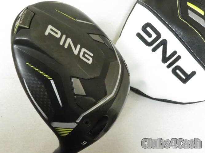 PING G430 Max 10K Driver 9 HZRDUS Black 62g 6.0 Stiff Flex +Cover
