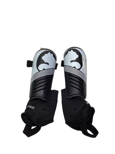 Used Soccer Shin Guards Youth Black MD 11347-S000260439