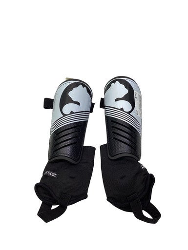 Used Soccer Shin Guards Youth Black MD 11347-S000260439