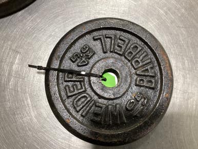 Used Weider Standard Plate (Each) 10 lb 11347-S000260385