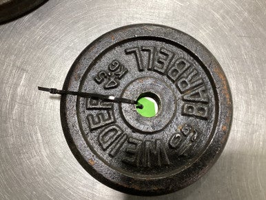 Used Weider Standard Plate (Each) 10 lb 11347-S000260385