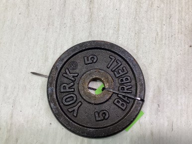 Used York Standard Plate (Each) 5 lb 11347-S000260384