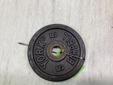 Used York Standard Plate (Each) 5 lb 11347-S000260381