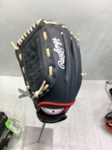 Used Rawlings PLAYERS SERIES BB/SB Glove LH Throw Grey And Red 11 1/2" 11347-S000260375
