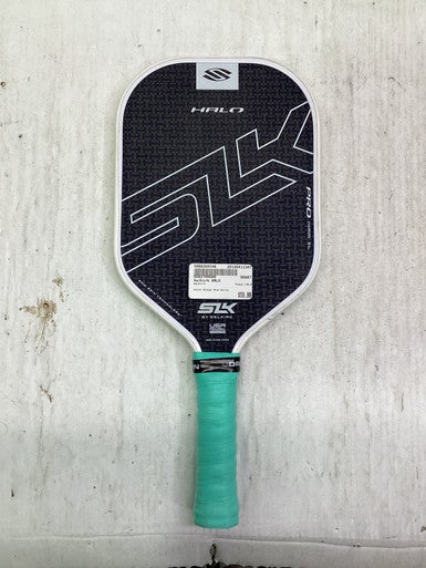 Used Selkirk HALO Pickleball Racquet Black And White 11347-S000260346