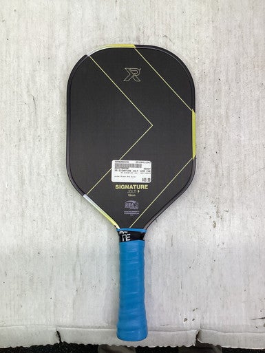 Used XR SIGNATURE JOLT 13MM PADDLE Pickleball Racquet Black And Gold 11347-S000260348