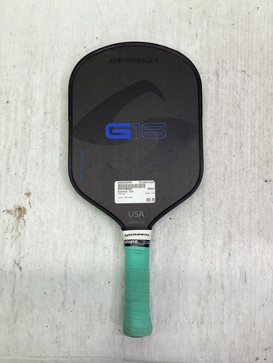 Used Gearbox G16 Pickleball Racquet Charcoal 11347-S000260345