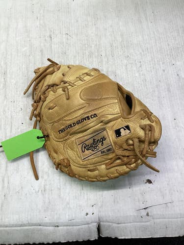 Used Rawlings HEART OF THE HIDE PRORCM33C BB/SB Catchers RH Throw Tan 33" 11347-S000260343