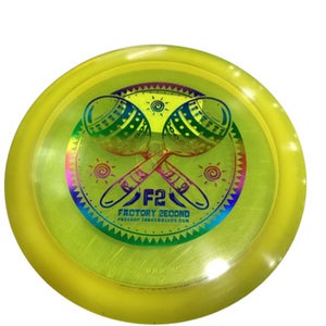 Used Innova F2 CHAMPION BEAST Disc Golf Driver Yellow 11347-S000260324