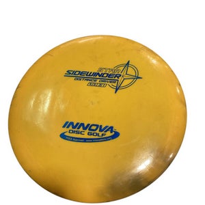 Used Innova STAR SIDEWINDER Disc Golf Driver Yellow 11347-S000260323