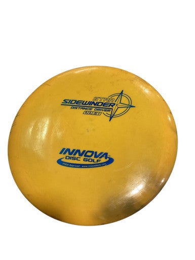 Used Innova STAR SIDEWINDER Disc Golf Driver Yellow 11347-S000260323