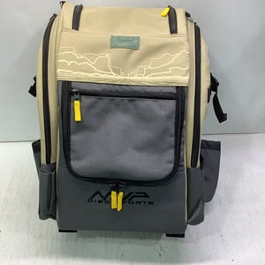 Used MVP WORLD CHAMPION DISC BACKPACK Disc Golf Backpack Tan 11347-S000260315