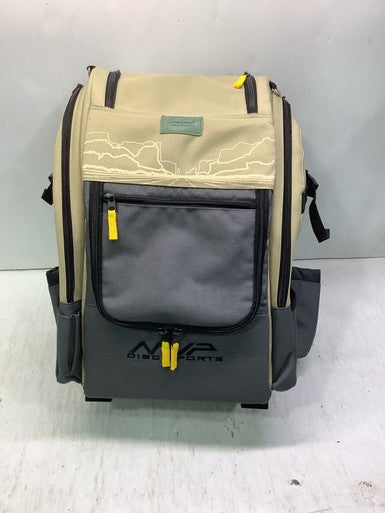 Used MVP WORLD CHAMPION DISC BACKPACK Disc Golf Backpack Tan 11347-S000260315