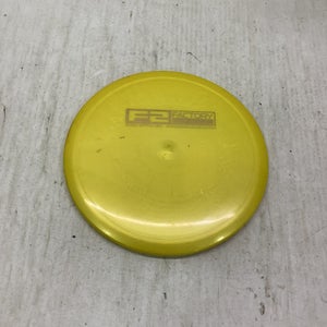 Used Innova F2 FACTORY 2ECOND DRIVER Disc Golf Driver Yellow 11347-S000260220