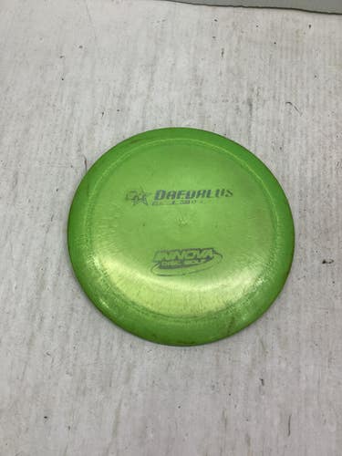 Used Innova DAEDALUS Disc Golf Driver Green 11347-S000260216