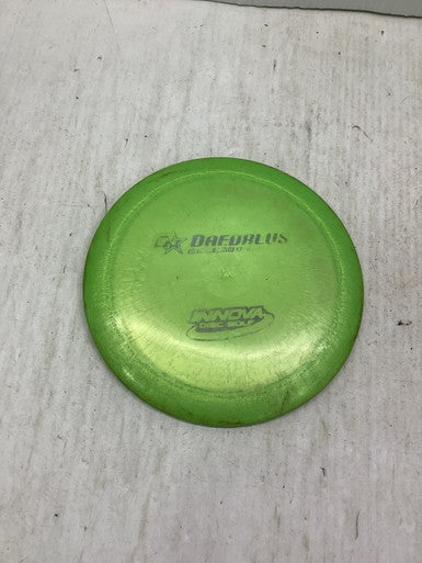 Used Innova DAEDALUS Disc Golf Driver Green 11347-S000260216
