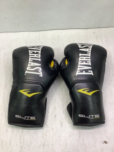 Used Everlast Boxing Gloves Black MD 11347-S000260201