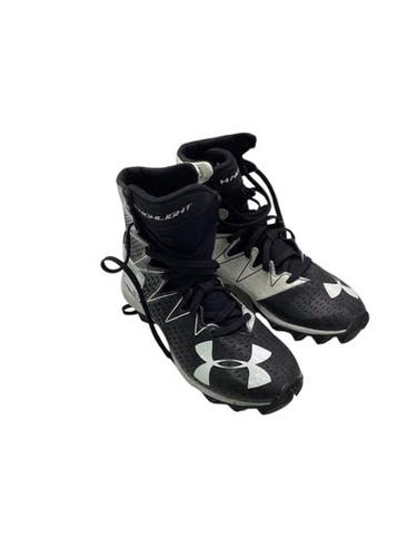 Used Under Armour Jr FB Cleats Black Junior 03 11347-S000260188
