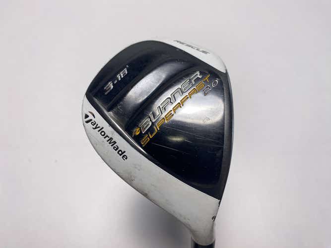 TaylorMade Burner Superfast 2.0 3 Hybrid 18* REAX 60g Regular Graphite Mens RH