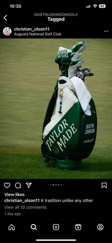 Men's TaylorMade Tour Staff Bag (New)