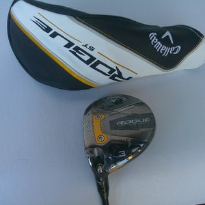 Callaway Rogue ST MAX 15* 3-Wood w/ KUROKAGE 70g TX Tour Extra Stiff Shaft