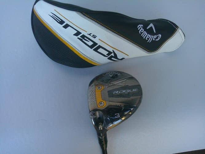 Callaway Rogue ST MAX 15* 3-Wood w/ KUROKAGE 70g TX Tour Extra Stiff Shaft