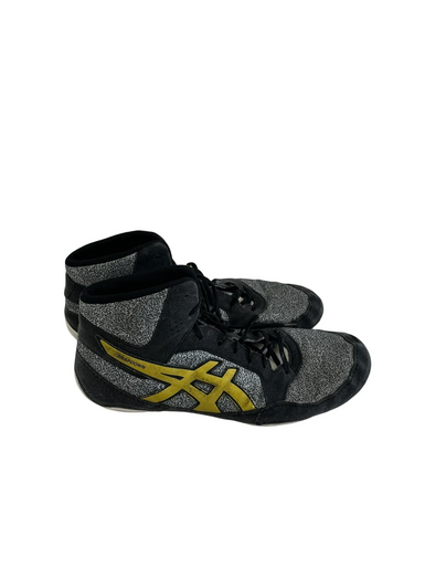 Used Asics SNAPDOWN Wrestling Shoes Grey Senior 12 11692-S000144609