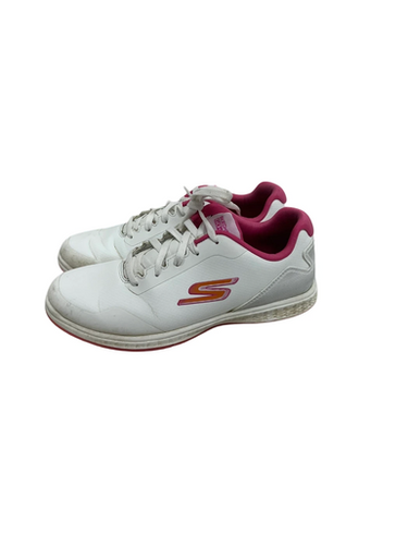 Used Skechers Womens Golf Shoes White Senior 8 11692-S000144624