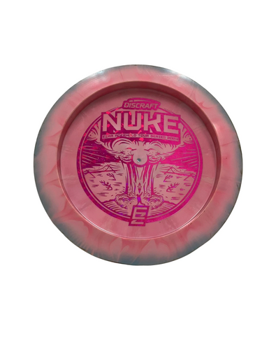 Used Discraft ESP NUKE Disc Golf Driver Pink 171g 11692-S000144642