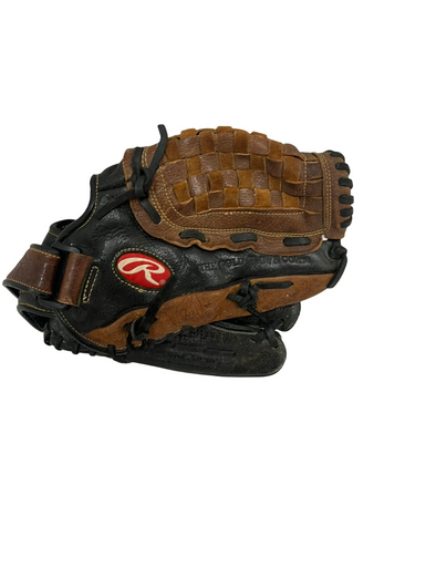 Used Rawlings THE MARK OF A PRO BB/SB Glove RH Throw Brown And Black 12 1/2" 11692-S000144439