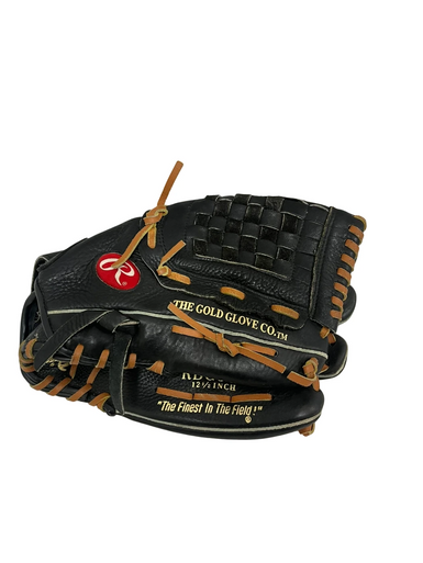 Used Rawlings THE MARK OF A PRO BB/SB Glove RH Throw Black 12 1/2" 11692-S000144438