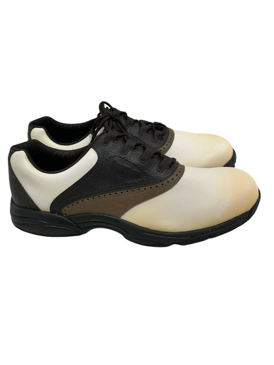 Used Foot Joy GREENJOYS Mens Golf Shoes White Senior 12 11692-S000144469