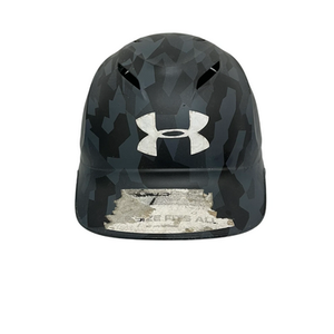 Used Under Armour CHARGED Batting Helmet No Mask Grey One Size 11692-S000144487