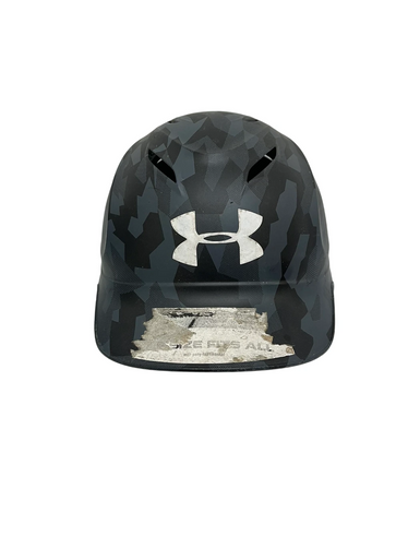 Used Under Armour CHARGED Batting Helmet No Mask Grey One Size 11692-S000144487