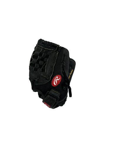Used Rawlings PLAYMAKER SERIES BB/SB Glove RH Throw Black 11" 11692-S000144566