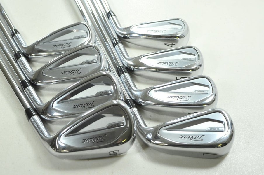 Titleist T350 2023 4-PW,48* Iron Set Regular Flex Right NS Pro Steel # 207283