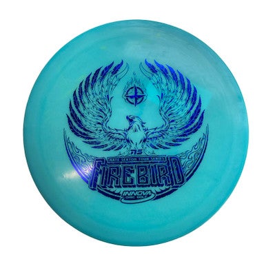 Used Innova NATE SEXTON FIREBIRD 2021 Disc Golf Driver Carolina Blue 11883-S000142649