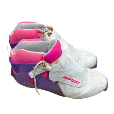 Used Karhu Womens SNS XC Ski Boots Pink W 07-07.5 / JR 05.5-06 11883-S000149838