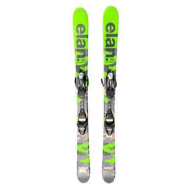 Used Elan PINBALL Boys DH Ski/Binding Green 135 cm 11883-S000153662