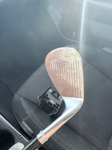 Men's Callaway Jaws Raw Left Hand Wedge Stiff Flex 52 Degree Steel Shaft (Used)