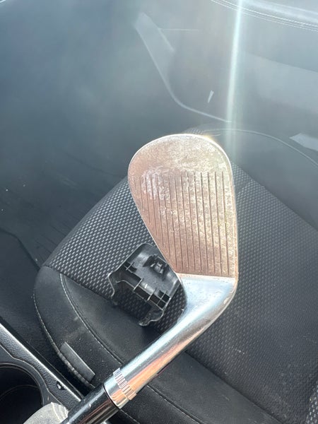 Men's Callaway Jaws Raw Left Hand Wedge Stiff Flex 52 Degree Steel Shaft (Used)