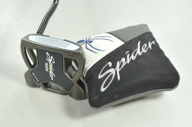 LEFT HANDED TaylorMade Spider Tour T7 Double Bend 2024 35" Putter Steel #207393