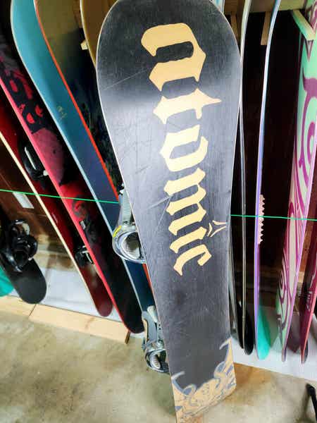 Atomic Snowboard 149 cm with ride large bindings | SidelineSwap