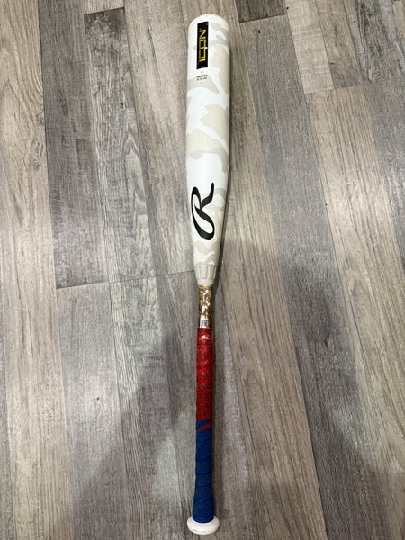 2025 Rawlings Icon Composite USSSA Certified Bat (-8) 22 oz 30" (Used)