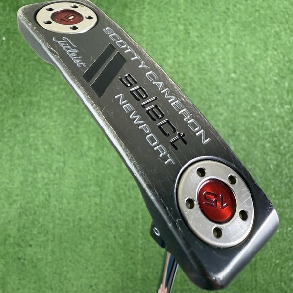 Scotty Cameron Select Newport Black Putter SuperStroke Mid Slim 2.0 Grip 33