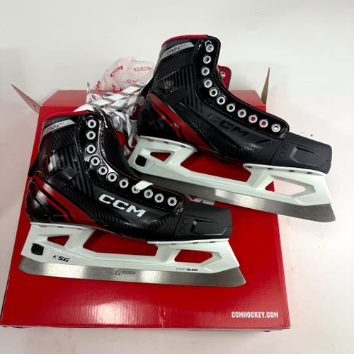 New CCM EFlex 6.5 Goalie Skates | Sr 11R | CCM474