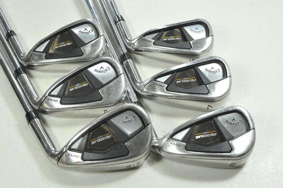 Callaway Rogue ST MAX 6-PW,AW Iron Set Regular Flex Right MPH 95g Steel # 207108