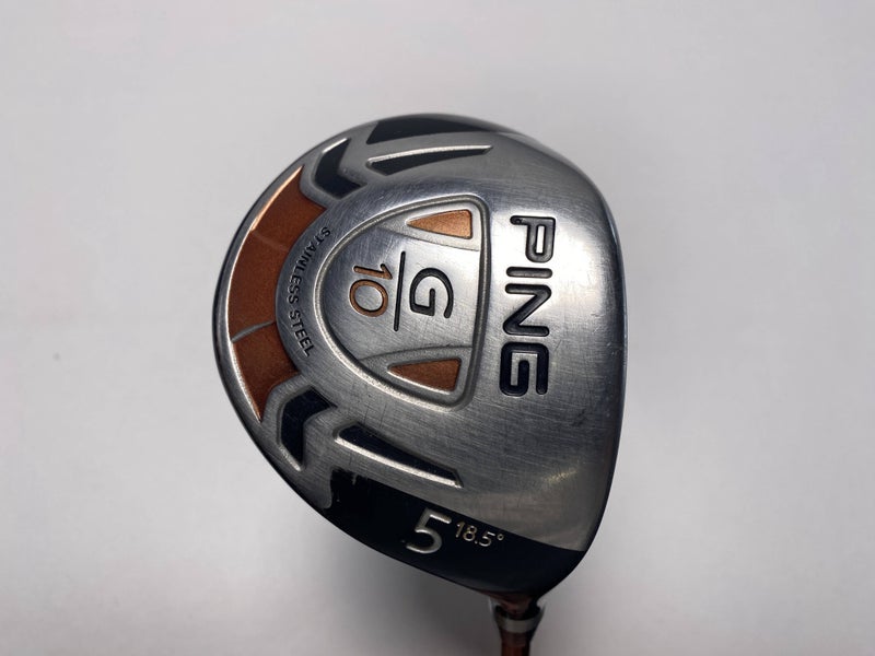 Ping G10 5 Fairway Wood 18.5* TFC 129 F Regular Graphite Mens RH